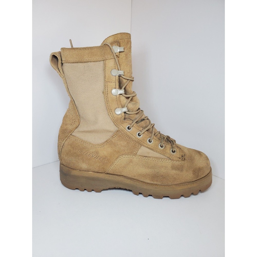 Belleville 790G Combat Boots Mens Size 4W Military Vibram Gore Tex Shoes